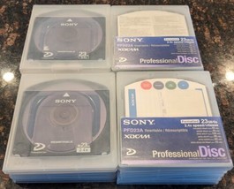 Lot of 16 Sony Professional Disc Rewritable XDCAM - PFD23A - 23GB - £27.45 GBP