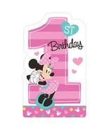 Disneys Minnie Mouse 1st First Birthday Invitations Save The Date Party ... - €7,74 EUR