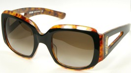 Neu Moschino MO860S04 Schwarz Havana/Grau Farbverlauf Linse Sonnenbrille - $134.48