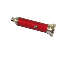 Vintage Keychain Flashlight Red Key Ring Decor Mini Sold AS IS for decor only - £6.27 GBP
