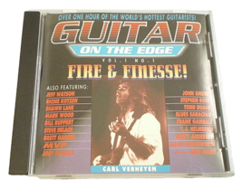 GUITAR ON THE EDGE Fire &amp; Finesse CD Various Artists HARD ROCK/METAL Vol... - £20.59 GBP