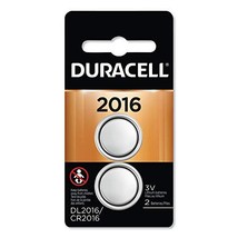 Duracell DL2016B2PK Lithium Coin Battery, 2016, 2/Pack - £5.70 GBP