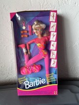 1993 Gymnast Barbie Doll NIB #12127 Bend and Move Body with Accessories - £24.40 GBP