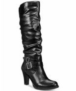 Style &amp; Co Womens &quot;Rudyy&quot; Black Knee High Boots sz 8.5M Retail $69.50 - $36.99