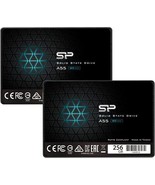 Silicon Power 2-Pack 256GB SSD 3D NAND A55 SLC Cache Performance Boost S... - $72.95