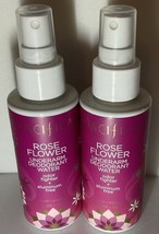 2x Pacifica Rose Flower Underarm Deodorant Water Aluminum Free 4 Oz 100% Vegan - £31.42 GBP