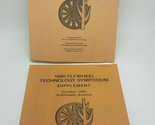 1980 Flywheel Technology Symposium Program &amp; Supplement Engineering Energy - $16.88