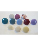 Plastic Slight Domed Shank Buttons You choose color and size - £3.13 GBP+