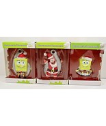 3 SpongeBob Square Pants American Greetings Christmas Ornaments 2006 Nic... - £18.68 GBP