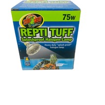 Repti Tuff Turtle SplashProof Halogen Lamp Bulb 75W lamp Zoo Med - £10.57 GBP