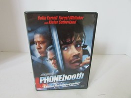 Phone Booth (Dvd, 2003) Colin Farrel Forest Whitaker &amp; Keifer Sutherland L53F - £3.34 GBP