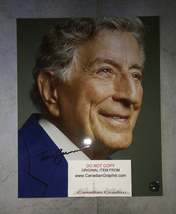 Tony Bennett Hand Signed Autograph 8x10 Photo - £71.94 GBP