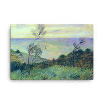 Claude Monet Cliffs of Varengeville, Gust of Wind, 1881.jpeg Canvas Print - £79.13 GBP+