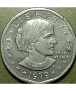 One Dollar Susan B Anthony  P 1979 - $2,000.00