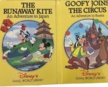 Lot Of 2 Disney&#39;s Small World Library Books Shiny Hardcover Russia Japan - $6.96