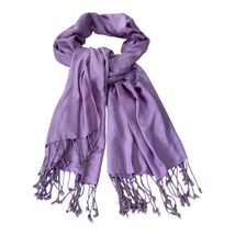 Bijoux Terner Lilac Pseudo Pashmina Scarf Wrap – 100% Viscose – Made in ... - $250.37 MXN