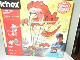 K’nex T-Rex Fury Thrill Rides Roller Coaster Building Set - Last ONE- New - $35.29