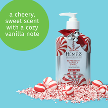 Hempz Peppermint Vanilla Swirl Hand Wash, 12 ounces image 3