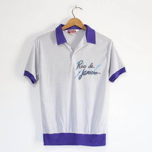 Vintage Rio de Janiero Brazil Polo Shirt Medium - £21.35 GBP
