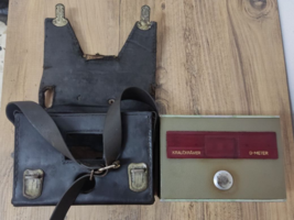 Vintage KRAUTKRAMER D-METER 6V DM1 with Leather Case Made In Germany - £43.06 GBP