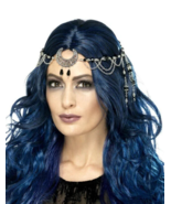 Gothic Moon Head Jewelry Circlet Crown Witch Headpiece Celestial Goddess... - $34.48 CAD