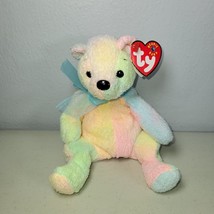 Ty Beanie Babies Plush Bear Lot Tie Dye Bear and Azure - £12.02 GBP