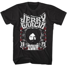 Jerry Garcia 1973 Tour Men&#39;s T Shirt - £19.80 GBP+