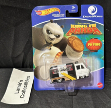 2022 Hot Wheels Po Ping DreamWorks Po&#39;s Fast Noodle Character Diecast #HNP20 car - £23.24 GBP