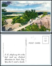 TENNESSEE Postcard - Rock City Gardens - Lookout Mountain, Swing Along Bridge M3 - £3.10 GBP