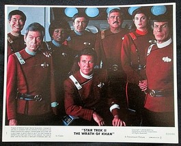 STAR TREK: COLLECTION # 2 (THE WRATH OF KHAN) ORIG,1982 VINTAGE CAST PHOTO - £126.32 GBP