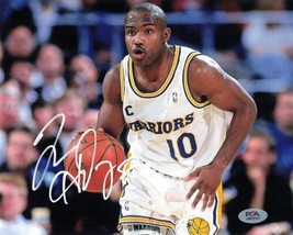 Tim Hardaway signed 8x10 photo PSA/DNA Golden State Warriors Autographed - £39.81 GBP