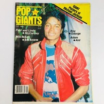 Pop TV Giants Poster Magazine 1984 Michael Jackson &amp; Paul &amp; Linda McCartney - £22.35 GBP