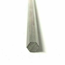 5/16&quot; .3125&quot; Stainless Steel Hex Rod Bar Hexagonal 304 90&quot; Piece - $44.05