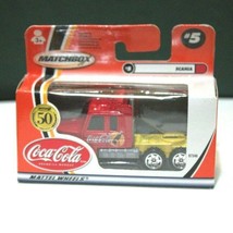 Matchbox Coca Cola Scania Semi Truck #5 NIB - £15.51 GBP