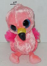 TY Silk Gilda Beanie Babies Boos The Flamingo Pink plush toy - $9.85