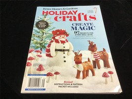 Better Homes &amp; Gardens Magazine Holiday Crafts Create Magic 97 Projects - £9.59 GBP