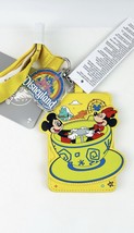 Disney Wallet ID Card Holder Lanyard Play in the Park Mickey Minnie Tea ... - $24.99