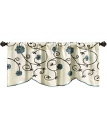 Lush Decor Royal Garden Window Curtain Valance Embroidered 18” x 42” - £27.09 GBP