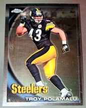 Trading Cards / Sports Cards - 2010 Topps Chrome - TROY POLAMALU - C30 - £3.99 GBP