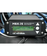 CSI WIRELESS MBX-3S BEACON RECEIVER W BAG AND CABLES ONLY #1 - $92.07