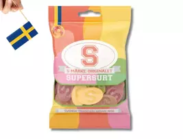 1 Bag of S-Märke Supersurt (super sour) 80g (2.82 Oz), swedish candy, so... - $6.29