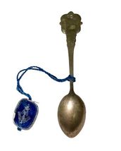 Badgastein Vienna Austria Silver & Enamel Collectible Souvenir Spoon Hallmark image 5