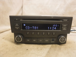13 14 Nissan Sentra Radio Cd Player &amp; Aux 28185-3RA2A PN-3365M ERV14 - £20.62 GBP