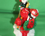 Vintage 1991 Gilmore Designs Enesco Fire Hydrant Mouse Holiday Ornament - £14.27 GBP