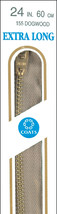Coats Extra Long Metal Zipper 30&quot;-Dogwood - £17.13 GBP