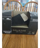 Goldtoe Black Medium Men&#39;s Slippers 8-9 - $59.40