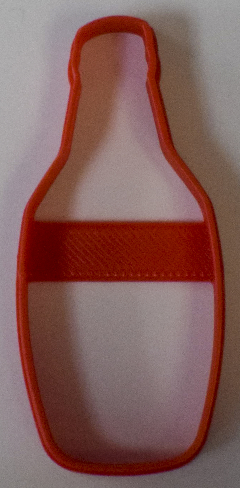 Wine Bottle Red Rose Champagne Vintage Cookie Cutter 3D Printed USA PR767 - $2.99