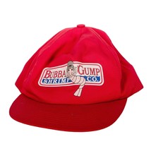 Bubba Gump Shrimp Co Hat VTG Trucker Red Baseball Cap One Size - £12.26 GBP