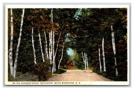 Glessner Roads White Mountains Bethleham New Hampshire NH WB Postcard U3 - £3.09 GBP