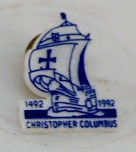 Christopher Columbus/Ship1492-1992 Santa Maria Quincentenary Souvenir Pin 6475 - £4.69 GBP